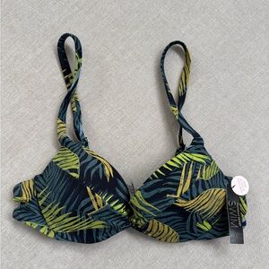 Victoria’s Secret Swim Tropical Print Bikini Top 32A